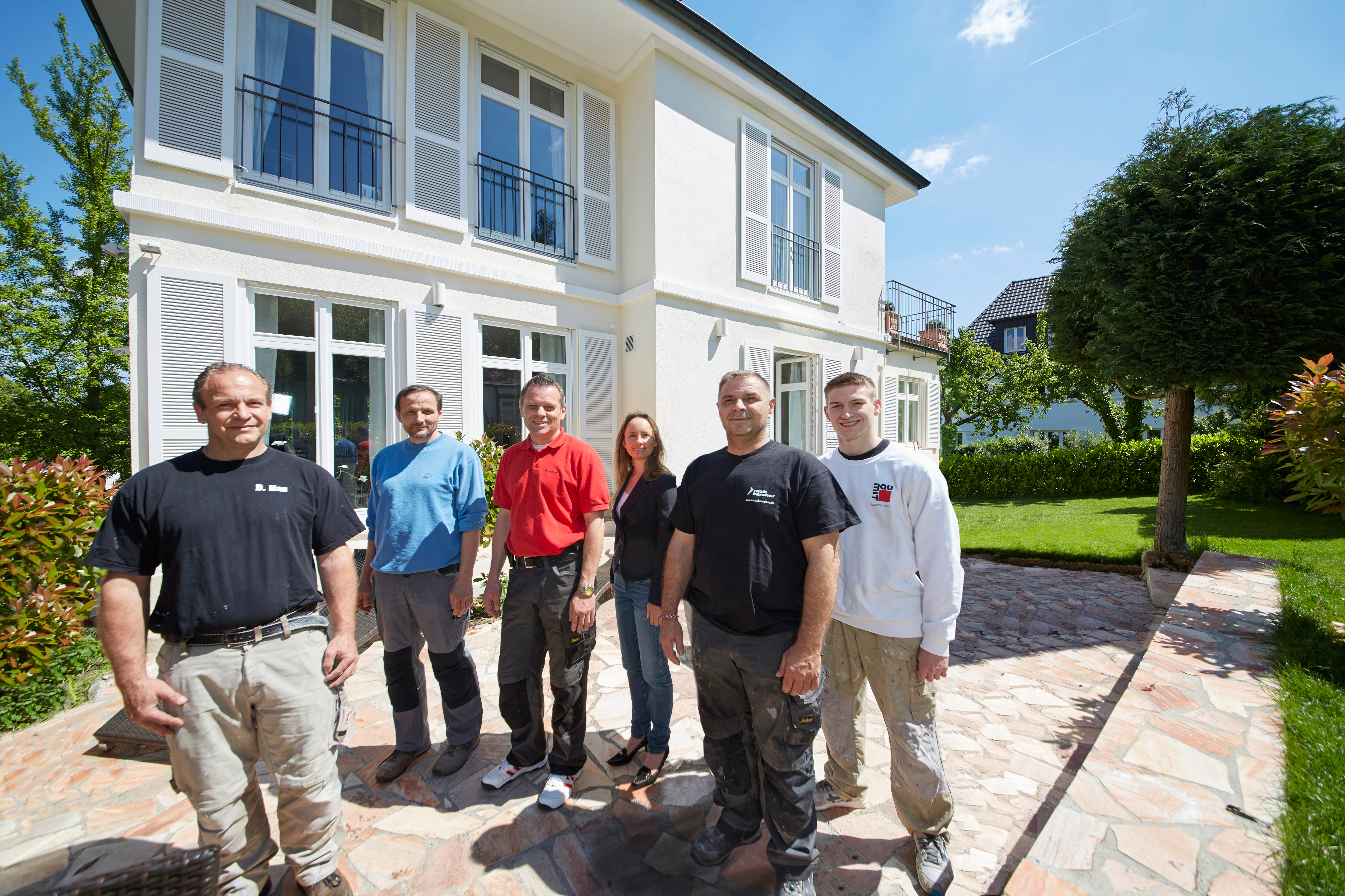 Immobilienmakler - Handwerkerteam